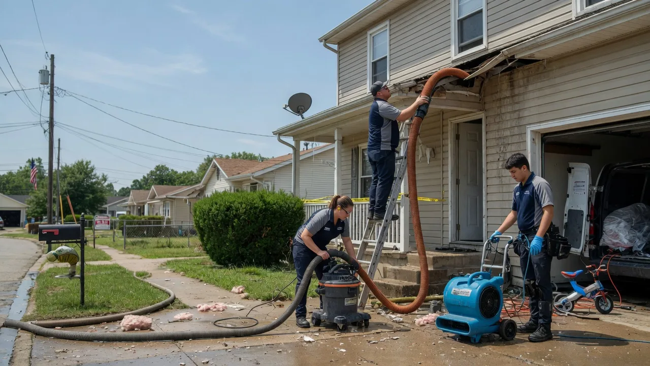 Water Damage Restoration in Moffett, OK near me